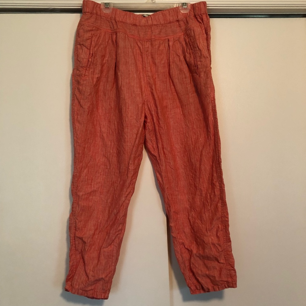 Anthropologie Linen Pants
